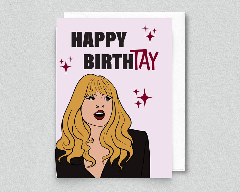 Happy BirthTAY Card (Taylor Swift)
