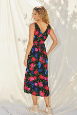 Parker V Neck Midi Dress