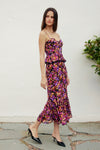 Eclipse Floral Peplum Dress