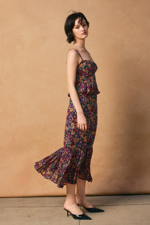 Bloom Pop Ruffled Dress