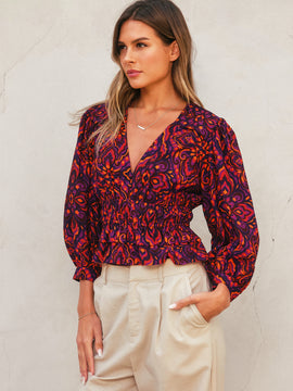 Hibiscus Haven Top