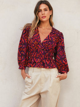 Hibiscus Haven Top