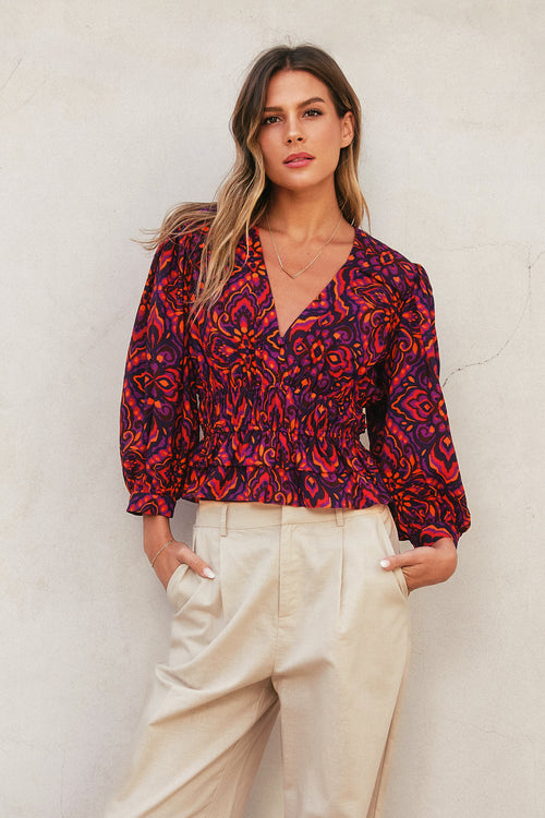 Hibiscus Haven Top