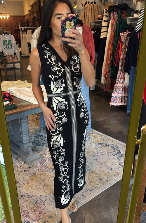 Selena Knit Midi Dress