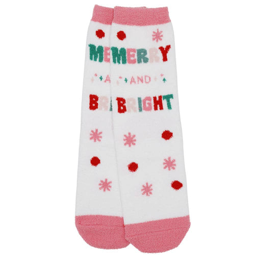 All The Cheer Fuzzy Socks