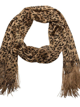 Safari Leopard Scarf