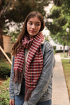 Station Plaid Scarf