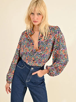 Tuilleries Floral Blouse