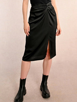 Jessica Assymetrical Twist Skirt