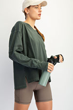 Ollie Pigment Washed Top