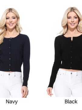 Ray Tonal Button Cardigan