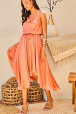 Bethany Cowl Neck Dress