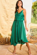 Bethany Cowl Neck Dress