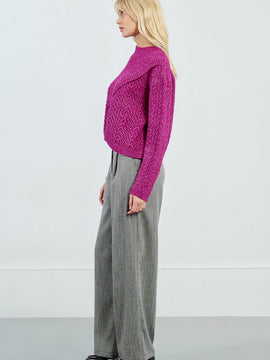 Helena Mock Neck Sweater