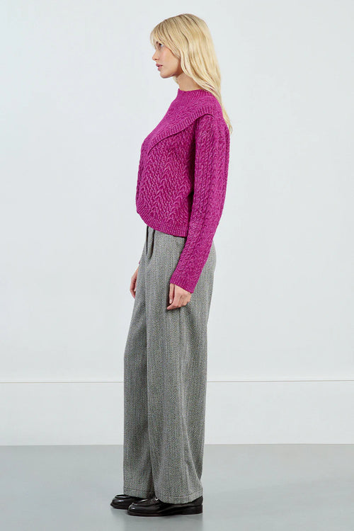 Helena Mock Neck Sweater