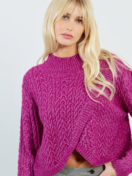 Helena Mock Neck Sweater