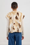 Mottled Fur Vest
