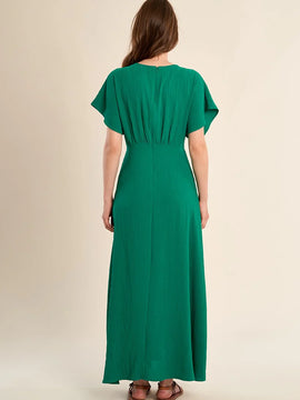 Louella Blouson Maxi Dress