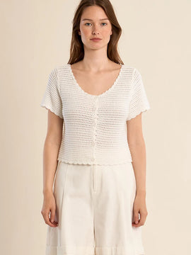 Freya Crochet Top