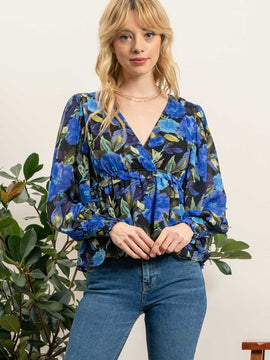 Rosedale Floral Blouse