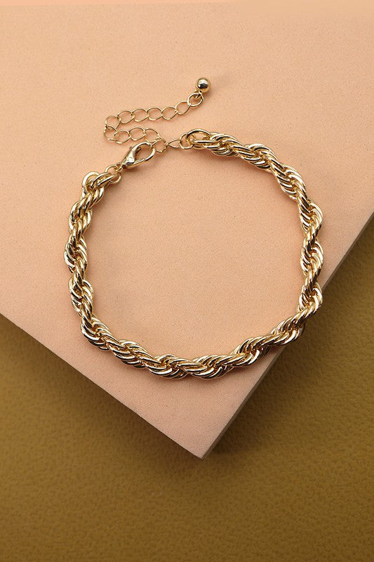 Mastery Rope Chain Bracelet