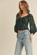 Alyssa Twist Front Blouse