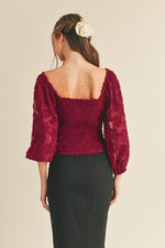 Alyssa Twist Front Blouse