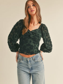 Alyssa Twist Front Blouse