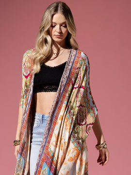 Cairo Fringe Kimono