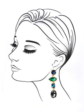 Jacqueline Drop Earrings