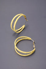 Nadal Raffia Wrapped Earrings
