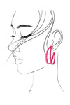Nadal Raffia Wrapped Earrings