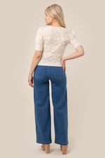 Staci Crochet Top