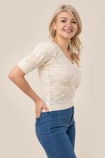 Staci Crochet Top