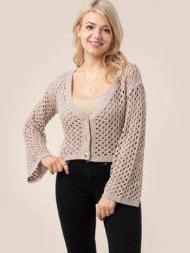 Gina Crochet Cardigan