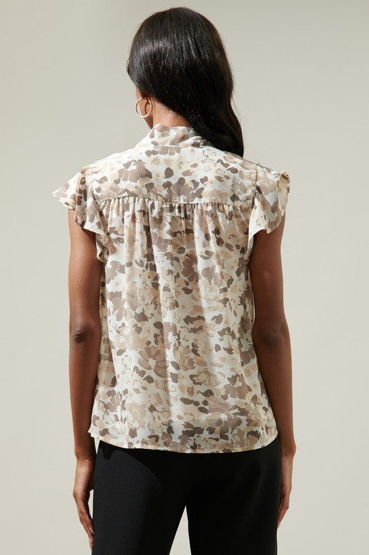 Dune Floral Blouse