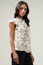 Dune Floral Blouse