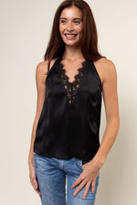 Starlene Lace Halter Top
