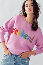 Rainbow Weekend Sweater