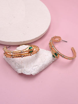 Sonia Snake Hoops