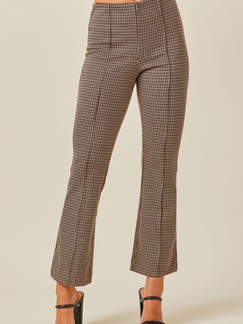 Merona Plaid Kick Flare Pants