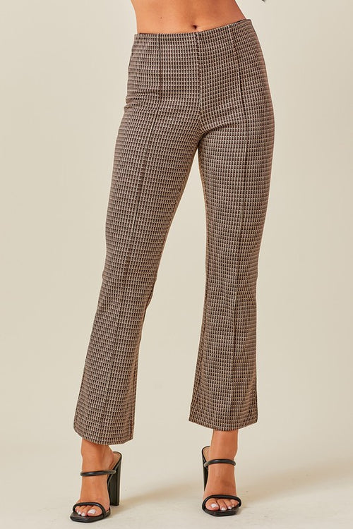 Merona Plaid Kick Flare Pants