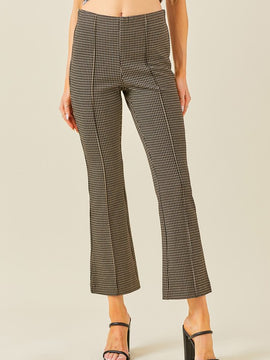 Merona Plaid Kick Flare Pants
