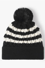 Fur Ball Pom Pom Hat