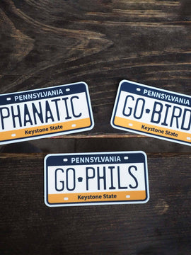 Go Phils Philadelphia Sticker - Pennsylvania Decal