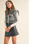 Caitlin Floral Vest