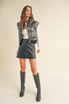 Caitlin Floral Vest