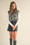 Caitlin Floral Vest