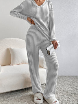 Sherry Ribbed Lounger Set