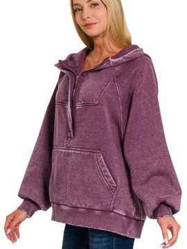 Mercer Acid Wash Hoodie